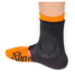 TSC Invisa Light Ankle Guards Black Large